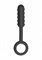 Анальный стимулятор No.61 Dildo With Metal Ring - 18,2 см. - фото 102446