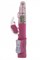 Розовый вибратор Vibrating Rabbit с клиторальным отростком - 22 см. - фото 102537