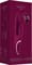 Фиолетовый вибратор HIKY Rabbit с клиторальным отростком с функцией всасывания - 23 см. - фото 102593