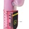 Розовый вибратор Clit Criter Rabit с пультом ДУ - 24,5 см. - фото 119935