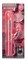 Розовый вибромассажёр с металлическими шариками - 17 см. - фото 60729