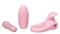 Многофункциональный розовый набор REE TRUE LOVE: вибропуля с насадкой и эрекционное кольцо - фото 61450