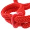Красные верёвочные оковы на руки или ноги Silk Rope Love Cuffs - фото 66333