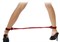 Красные верёвочные оковы на руки или ноги Silk Rope Love Cuffs - фото 66335