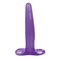 Фиолетовая силиконовая пробка Tee Probes - 12 см. - фото 68095