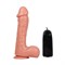 Вибратор-реалистик на присоске The Big Penis - 20,5 см. - фото 69768