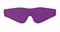 Чёрно-фиолетовая двусторонняя маска на глаза Reversible Eyemask - фото 88734